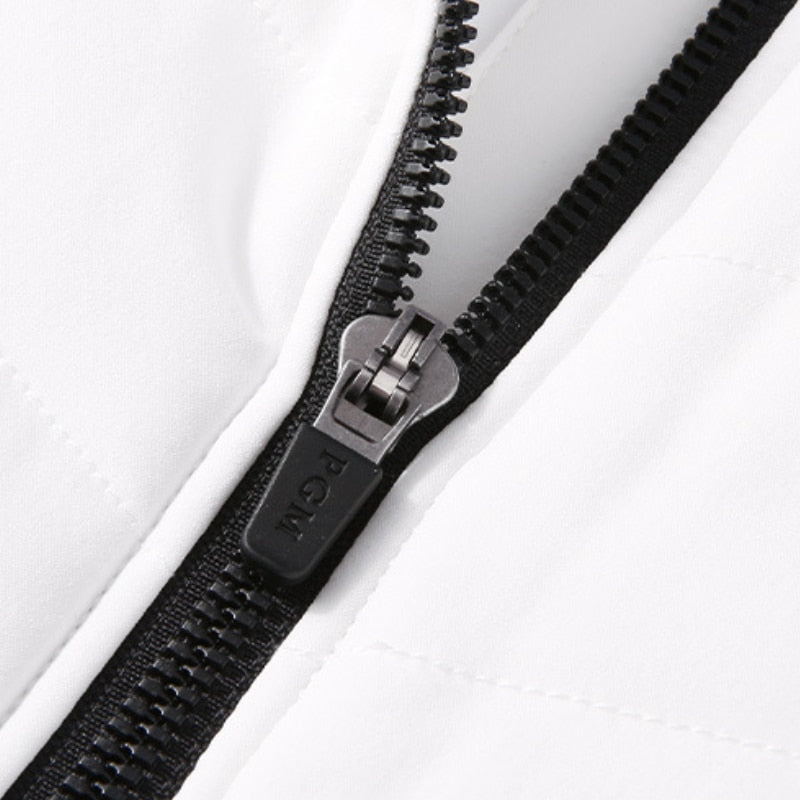 PGM Men&#39;s Golf Warm Sleeveless Vest Autumn Winter Stand Collar Golf Men Plus Cotton Windproof Sportswear Apparel  YF473 - KiwisLove