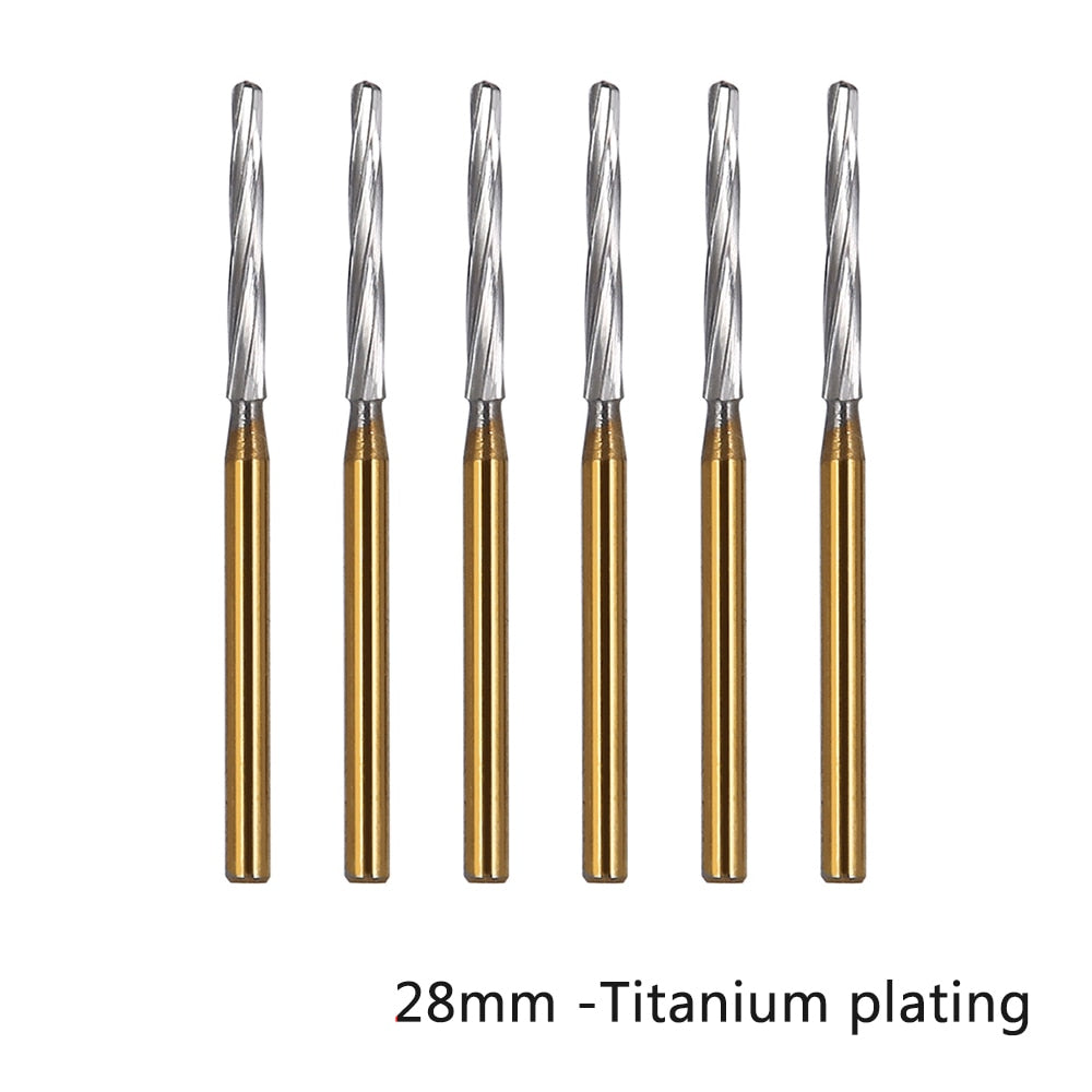FG  Carbide Tungsten Bone Cutters Burs Drill 6pcs/Pack Tooth Extraction Burs For High Speed Handpiece - KiwisLove