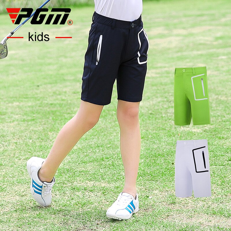 PGM Boy&#39;s Golf Shorts Summer Breathable Shorts Children High Elastic Fit-drying Short Pants Comfortable Golf Clothing KUZ065 - KiwisLove