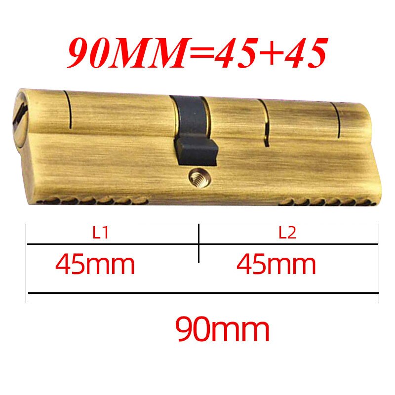 European standard cylinder lock cylinder door lock key lock anti-theft door lock entry door cylinder lock outdoor door lock - KiwisLove