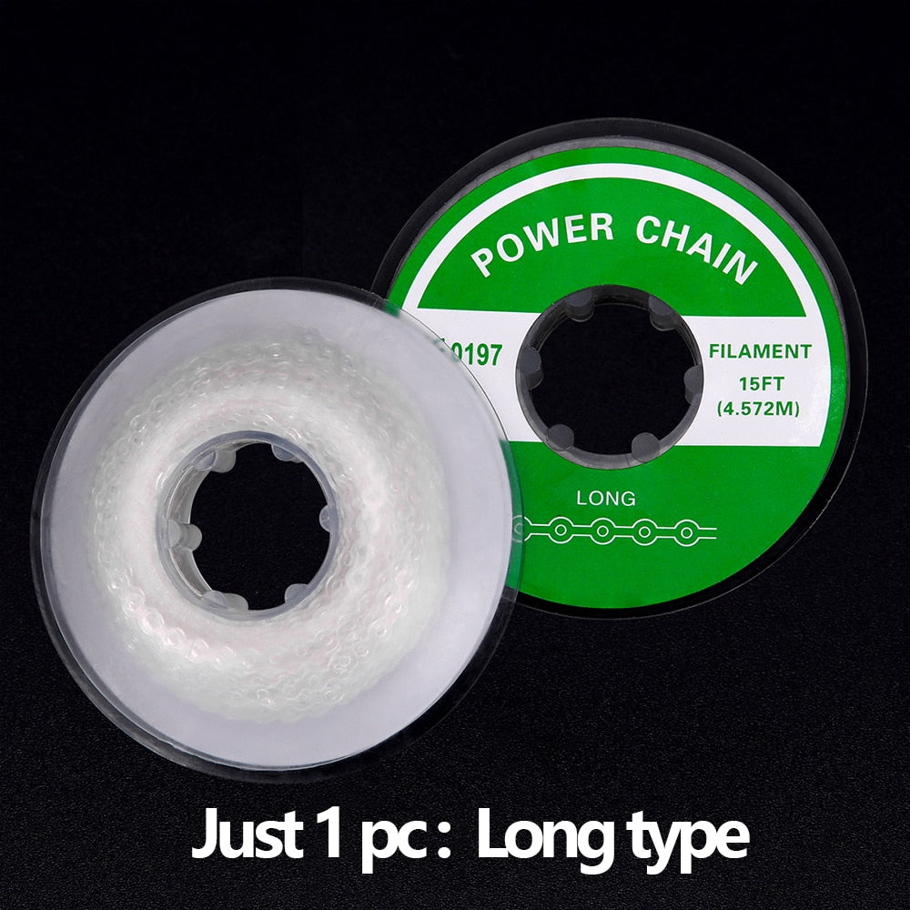 Azdent Dental Orthodontic Ligature Ties Elastic Rubber Ligature Ties (1Pack=1000 Circles=20Sticks) / Power Chain (Just 1 PC ) - KiwisLove