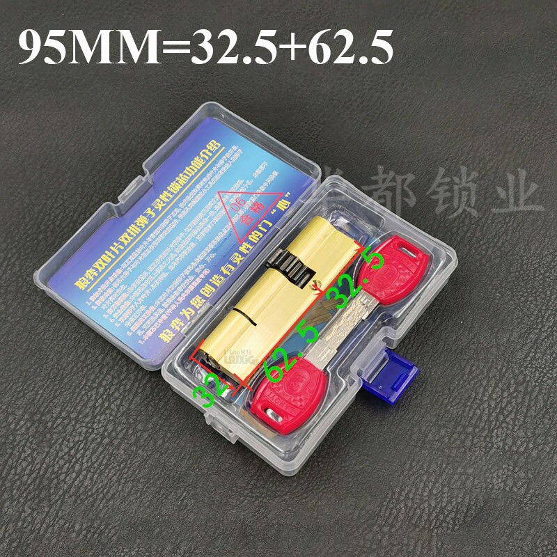 10 tooth Lock cylinder Anti-theft door lock outdoor door lock cylinder 10 tooth lock cylinder 10 gear lock living room door lock - KiwisLove