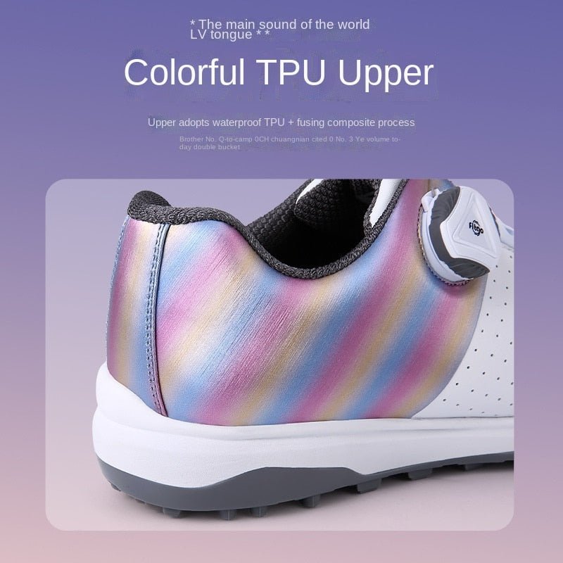 PGM Women&#39;s Golf Shoes Anti-slip Sneakers Fleece Lining Women&#39;s Sports Shoes Autumn Winter Ecco Waterproof Casual Wear XZ197 - KiwisLove