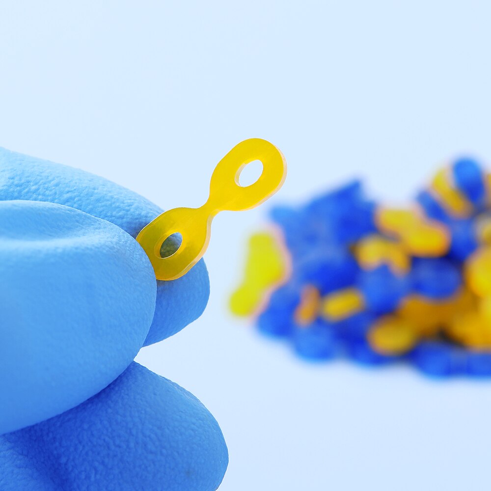 60pcs/Box Dental Elastic Fixing Wedges Matrix Rubber Dam Materials - KiwisLove