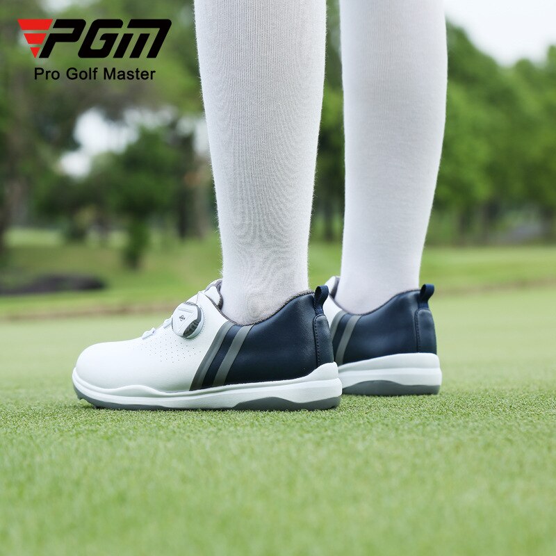 PGM Women Golf Shoes Waterproof Anti-skid Women&#39;s Light Weight Soft Breathable Sneakers Ladies Casual Knob Strap Sports XZ223 - KiwisLove