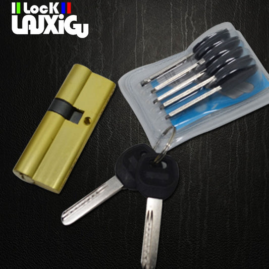 Door lock Cylinder door lock, cylinder door lock for entry door, safety door Lock cylinders.outdoor door Lock core 7keys - KiwisLove