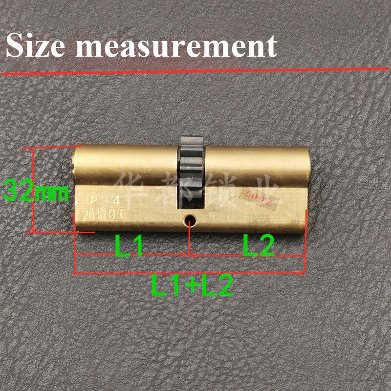 10 tooth Lock cylinder Anti-theft door lock outdoor door lock cylinder 10 tooth lock cylinder 10 gear lock living room door lock - KiwisLove