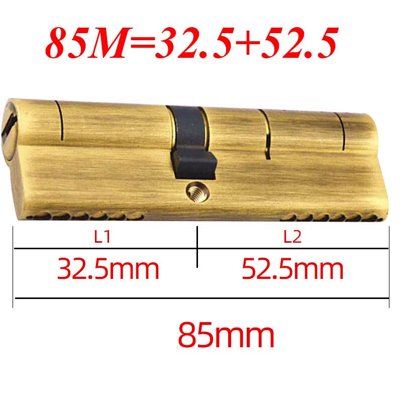 European standard cylinder lock cylinder door lock key lock anti-theft door lock entry door cylinder lock outdoor door lock - KiwisLove