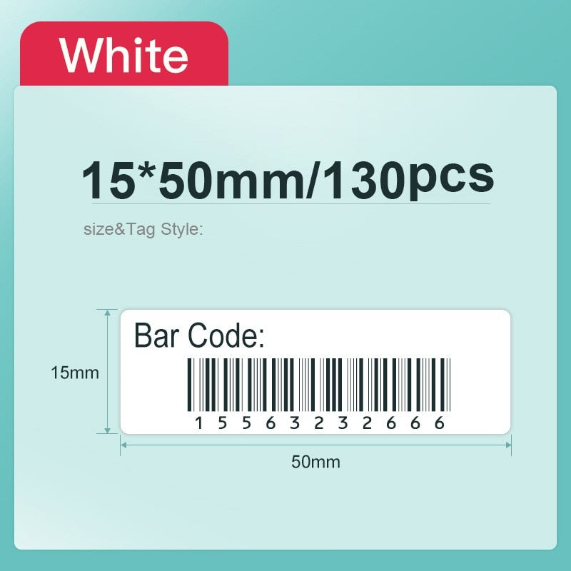 Niimbot D11 D110 D101 Mini Thermal Label Printer Paper Waterproof Anti-Oil Printing Label No Glue Scratch-Resistant Tape Sticker - KiwisLove