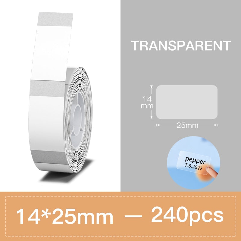 Niimbot Pocket Printer Labels Tape Printer Maker for Stickers D110 D11 D101 Labeling Self-adhesive Label Paper For Home Office - KiwisLove