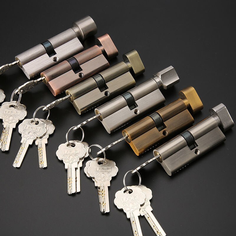Common standard lock cylinders cylinder locks for entry doors Bedroom cylinder lock Cylinder door lock Interior door lock - KiwisLove