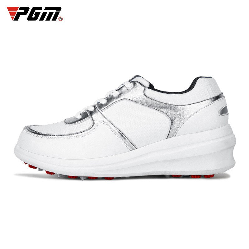 PGM Women&#39;s Golf Shoes High top Waterproof Breathable ladies inner heightened Women Sports Golf Course Non-slip Sneakers XZ148 - KiwisLove