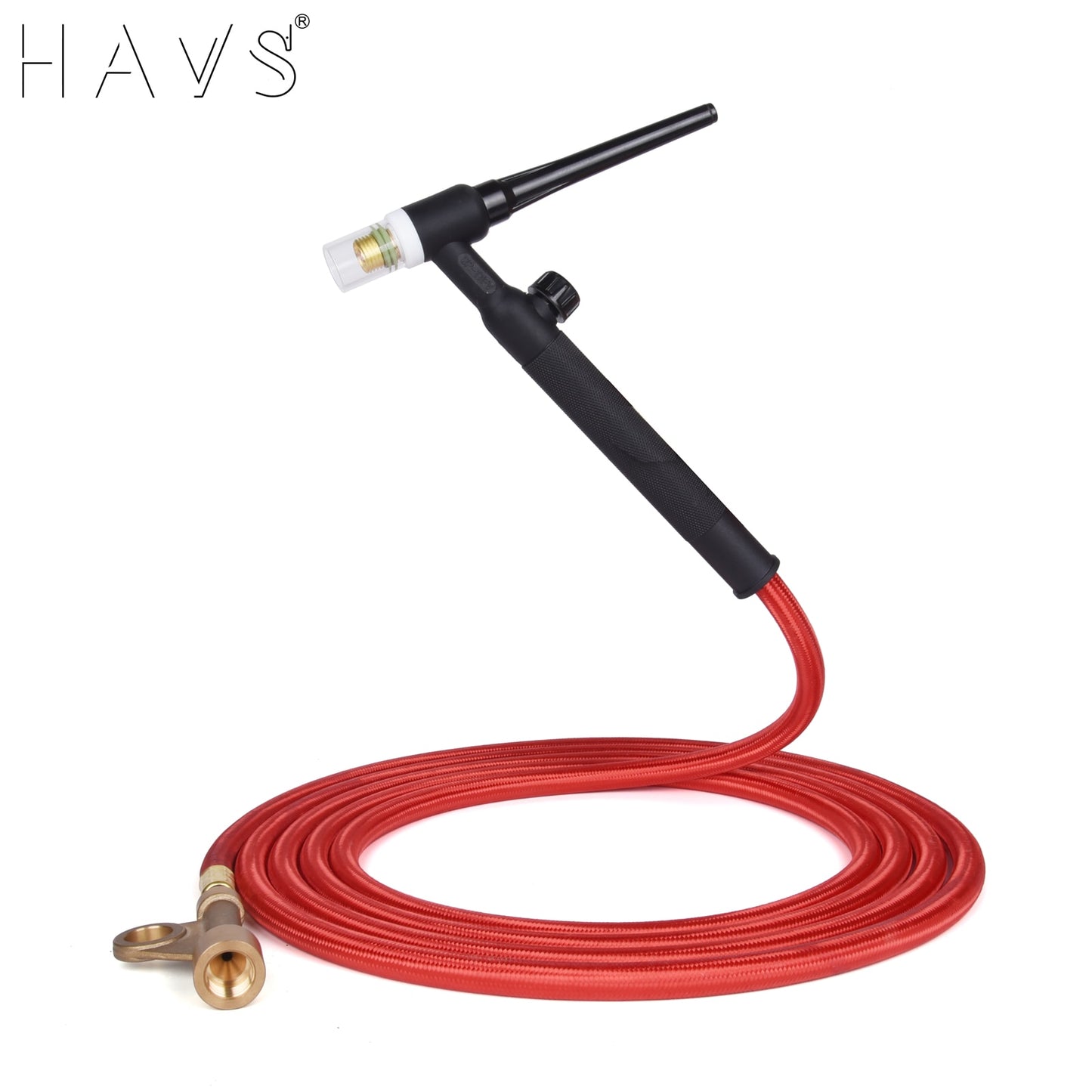 3.8m(12.5ft)/7.6m(25ft)Power Cable  Red Gas Hose TIG Welding Torch Package WP17 Series  150A Fit 105Z57 Connector - KiwisLove