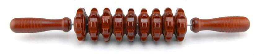 Useful Sports Full Body Muscle Massager Wood Roller Stick Trigger Point Recovery Tool Deep Relax Gear Massage Stick Pain Relief - KiwisLove