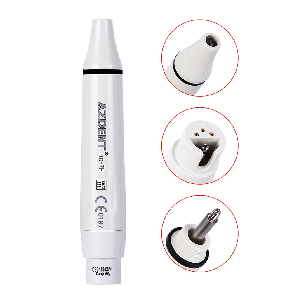 AZDENT Dental Ultrasonic Piezo Scaler Handpiece LED Fit For HW-3H SATELEC DTE WOODPECKER EMS VRN - KiwisLove