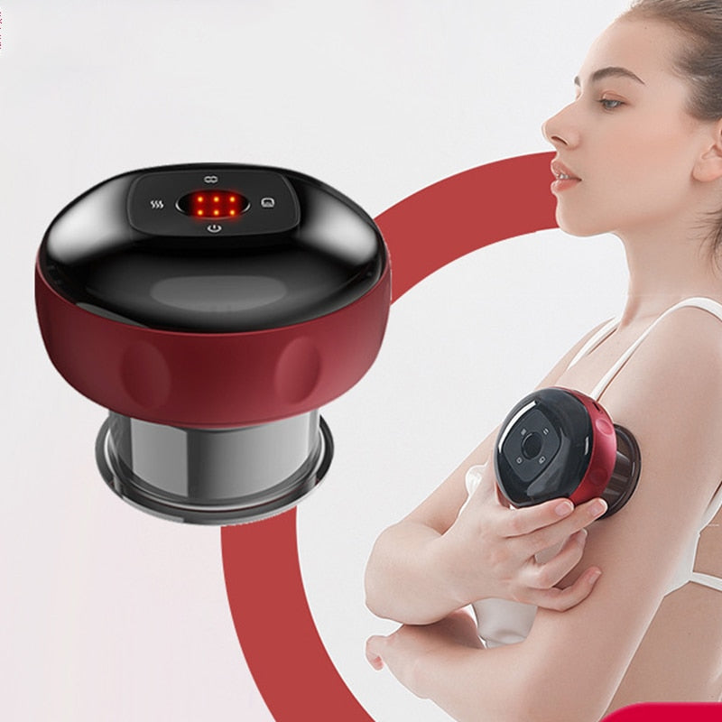 Electric Vacuum Cupping Massage Body Cups Anti-Cellulite Therapy Massager for Body Electric Guasha Scraping Fat Burning Slimming - KiwisLove