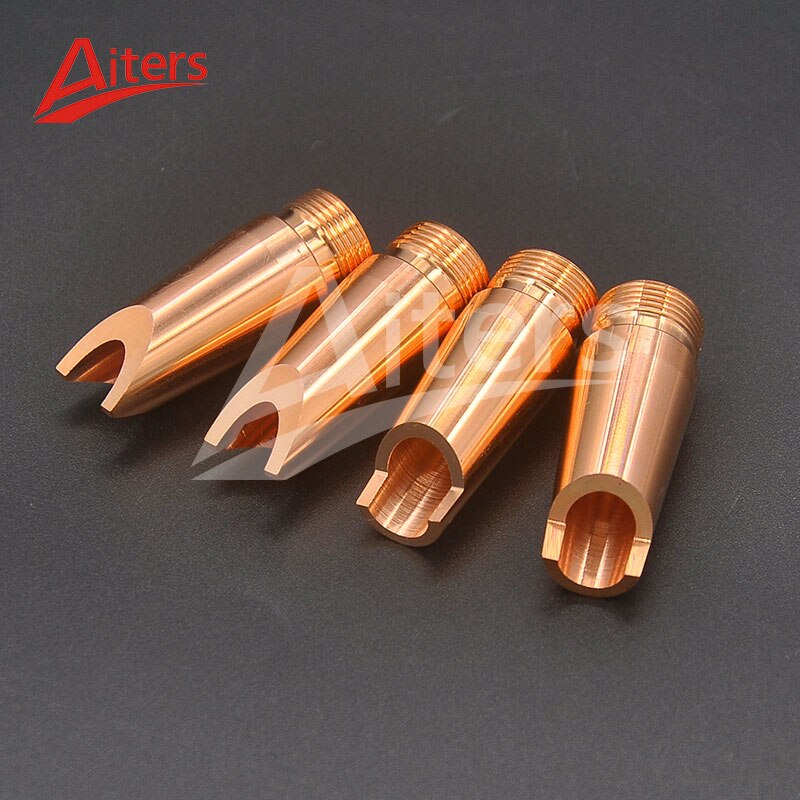 Laser Welding Nozzle Wire Sending Nozzle for WSX Laser Welding Machine Parts M11*0.75x12x32mm - KiwisLove