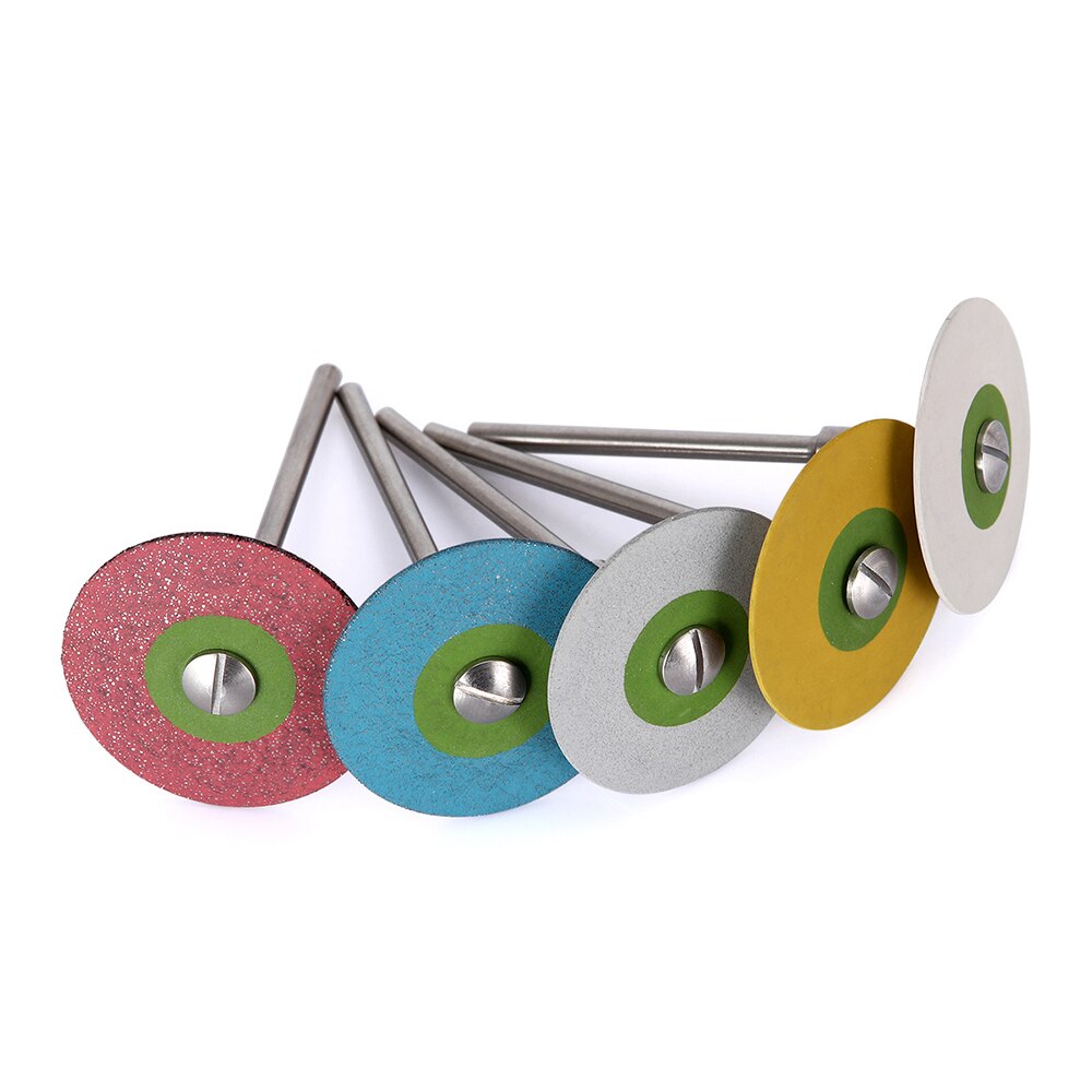 1 PC Azdent Dental (HP) 26mm Rubber Diamond Polisher Wheel Disc for Zirconia Porcelain Restorations - KiwisLove