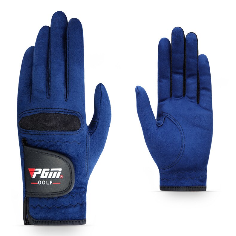 PGM 1pair Women Golf Gloves Soft Microfiber Cloth Breathable Non-slip Protective Gloves Hand Wear Golf Accessory - KiwisLove