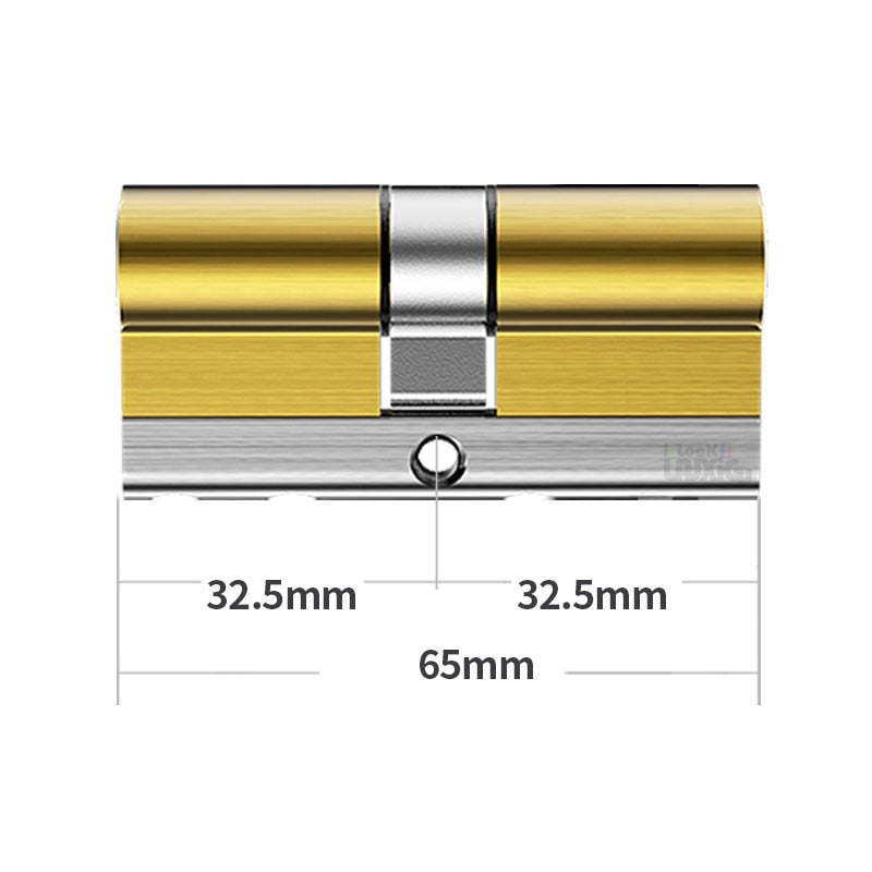 Common lock cylinders Cylinder lock for entrance door Outdoor door lock Key lock Cylinder door lock 10 colorful keys - KiwisLove