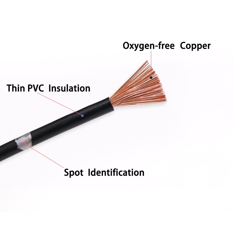 10 Meters 22 20 18 16 14AWG AVSS Car Modified Wire Speaker Audio Cable OFC Oxygen-free Pure Copper Twisted Pair Power Cord Line - KiwisLove