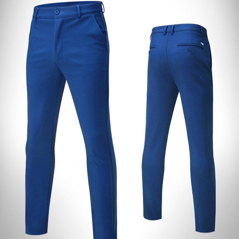 PGM Mens Mid Waist Golf Clubs Pants Golf Trousers For Men Autumn Winter Warm Thiken Pants Plus Size  Sports Apparel KUZ007 - KiwisLove