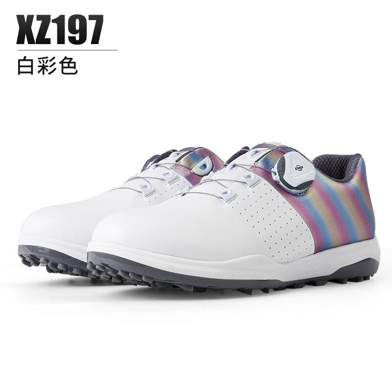 PGM Women&#39;s Golf Shoes Anti-slip Sneakers Fleece Lining Women&#39;s Sports Shoes Autumn Winter Ecco Waterproof Casual Wear XZ197 - KiwisLove