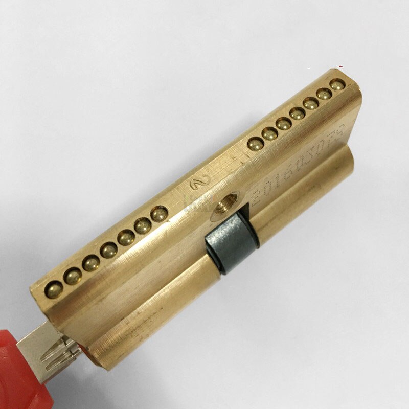 60-110MM Cylinder Hardware Door Skew Lock, AB Cylinder Key, Elongated Core Anti-theft Entry Brass Door Lock, Custom - KiwisLove