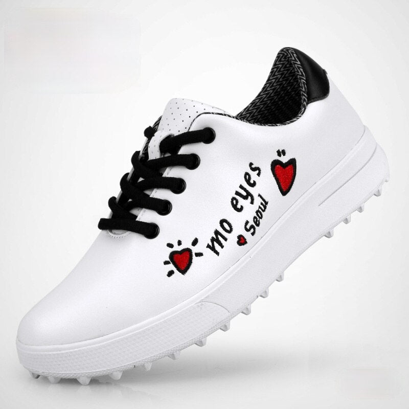 PGM kids sneakers Waterproof Golf Shoes Girls Light Weight Soft and Breathable Universal Outdoor Camping Sports Shoes XZ121 - KiwisLove