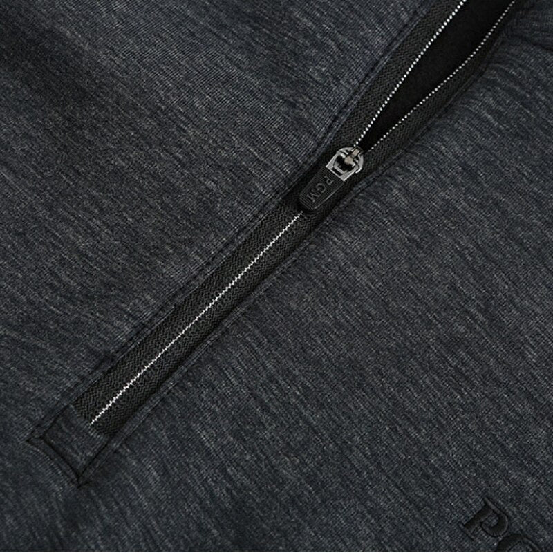 PGM Men Golf Wear Long Sleeve Knitted Shirts Warm Velvet Hickened Autumn Winter Coat Sports Cothing YF366 - KiwisLove