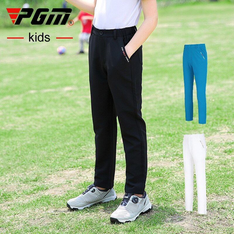 PGM Boy&#39;s Golf Pants Spring Autumn Quick Dry Sweatpants Children&#39;s Casual Trousers KUZ120