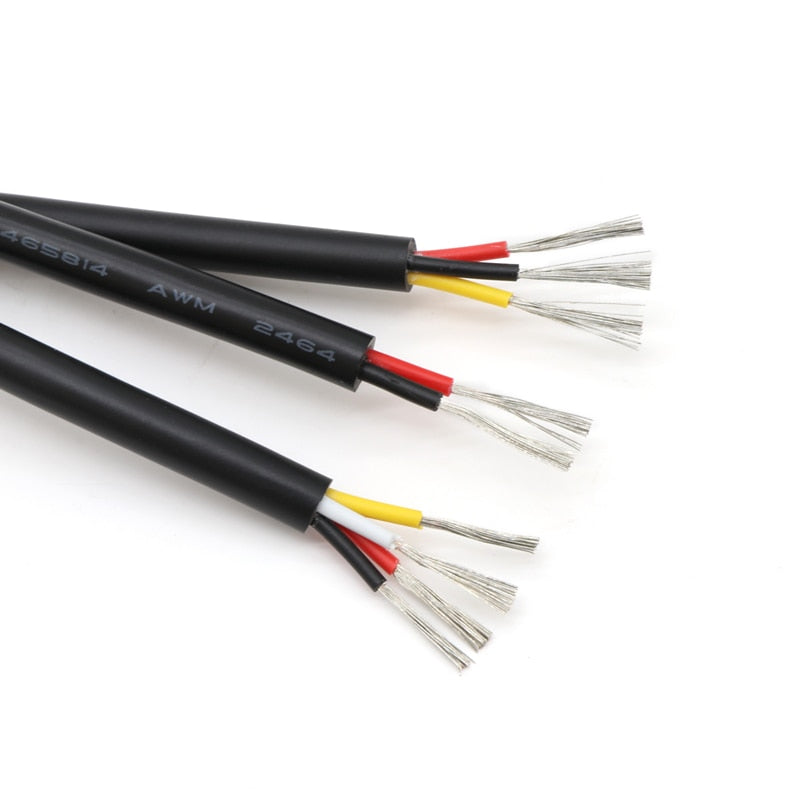 10M 26AWG UL2464 Sheathed Wire Cable Channel Audio Line 2 3 4 5 6 7 8 9 10 Cores Insulated Soft Copper Cable Signal Control Wire - KiwisLove