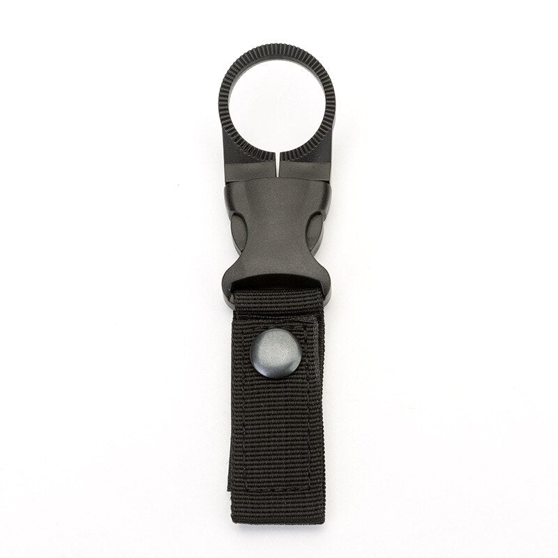 1PCS Outdoor Tool Nylon Key Ring Holder TacticalGear Clip Belt Keepers Military Utility Hanger Carabiner Tactical Molle Hook - KiwisLove