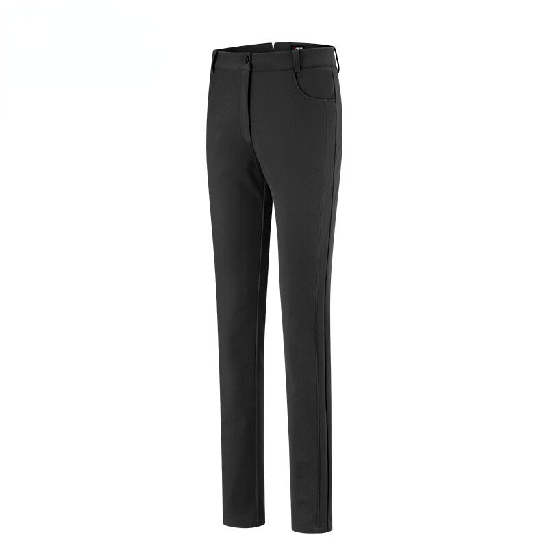 PGM Autumn Winter Waterproof Women Golf Trousers Thick Keep Warm Long Pant Golf Ball Pants Windproof Tennis Clothing KUZ112 - KiwisLove