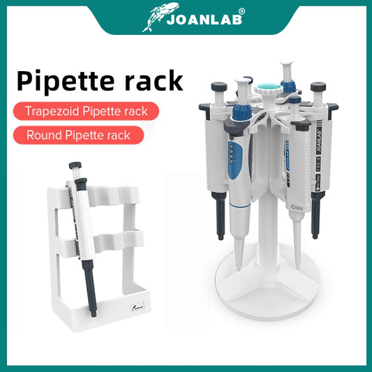 JOANLAB Official Store Laboratory Pipette Rack Trapezoid Pipette Stander And Round Pipette Holder For Placing Adjustable Pipette - KiwisLove