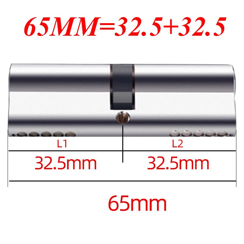 European standard cylinder lock cylinder door lock anti-theft door lock entry door cylinder lock outdoor door lock key lock - KiwisLove