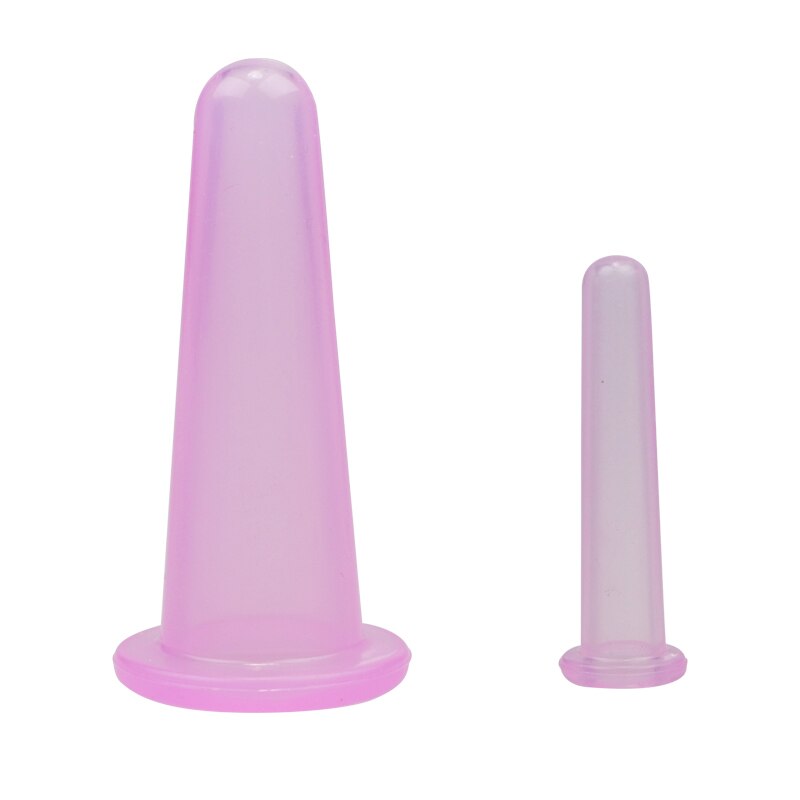 2/4Pcs Jar Silicone Vacuum Cupping Cans for Massage ventouse anti cellulite Suction Cup Face Body Pain Relief Massage masajeador - KiwisLove