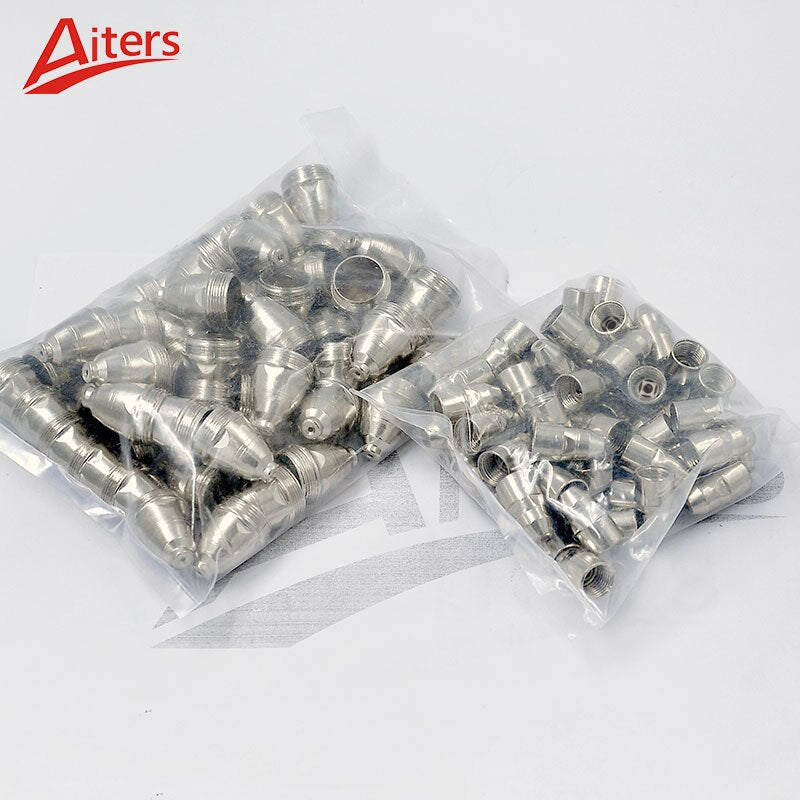 100PCS P80 Cutting Consumables Nozlze and Electrode 50PCS Nozlze+50PCS Electrode Plasma Cutter Accessories - KiwisLove