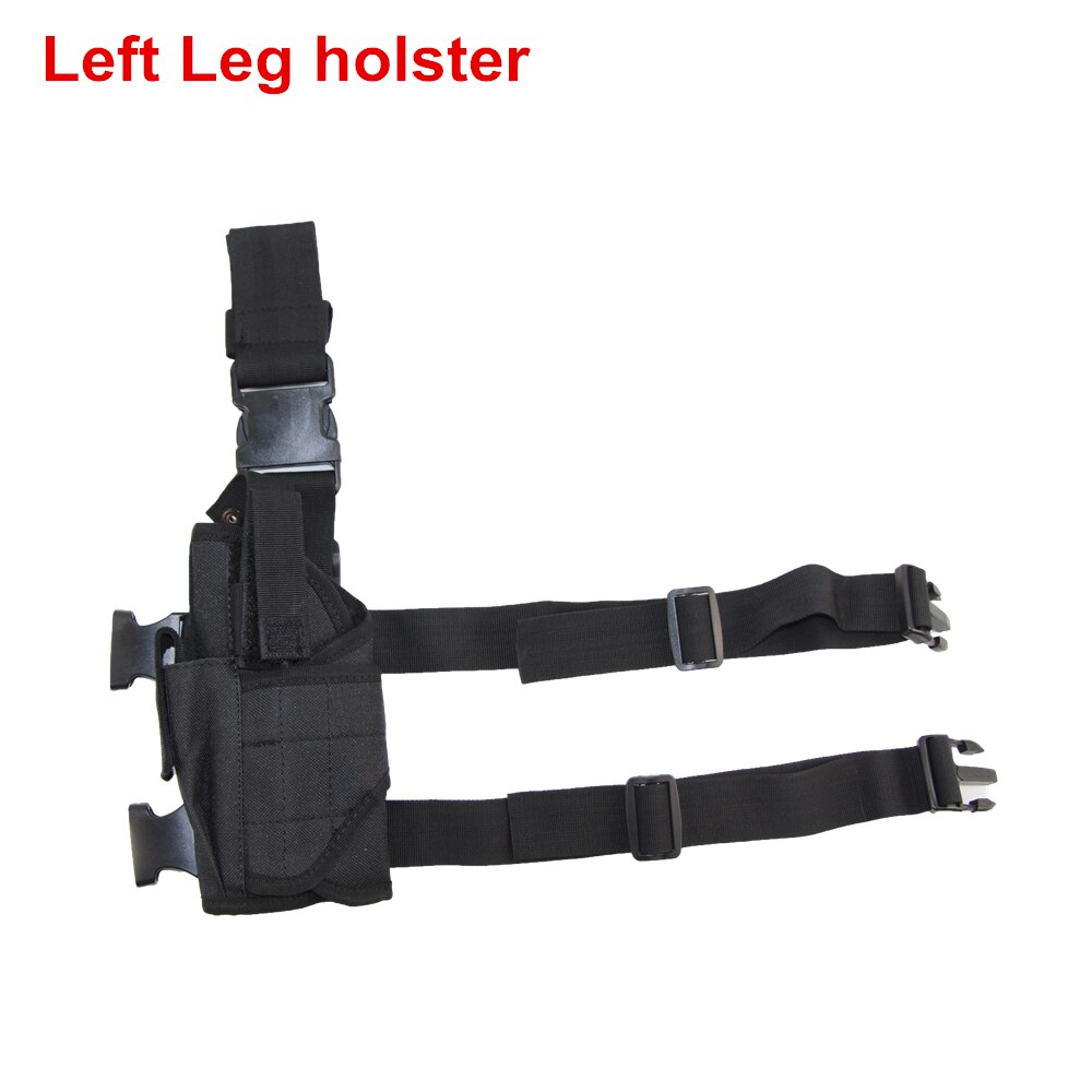 Universal Right Gun Drop Leg Thigh Holster for 7.65MM 9x19MM Pistol Glock 17 19 31 32/M9/M92A1/1911/USP/PPK/SP2022/P226/ - KiwisLove