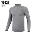PGM Men Winter Cashmere Bottom Shirt Golf Tennis Volleyball Clothing Warm Long Sleeve Polo T Shirts YF427 - KiwisLove
