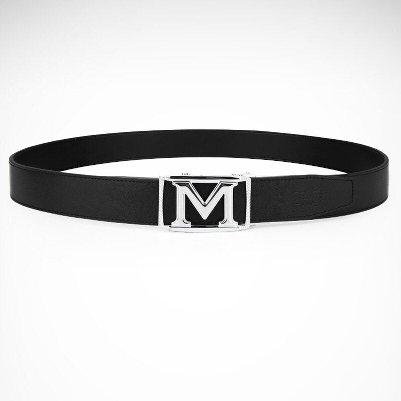 PGM Men Golf Shorts Belt First Layer Cowhide Alloy Automatic Buckle Golf Apparel PD015 - KiwisLove