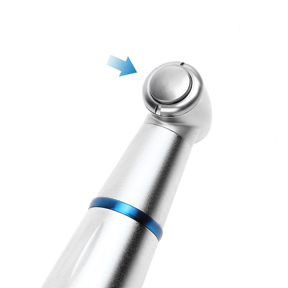 Azdent 1:1 LED Dental Handpiece E-Generator LED Contra Angle Inner Water Channel Bur Applicable Φ2.334-2.350mm - KiwisLove