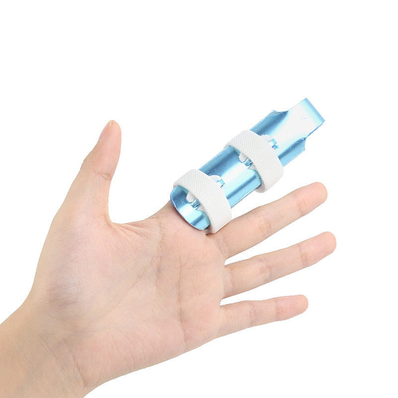 Mallet Aluminum &amp; Foam Support Brace Finger Splint Hand Trigger Broken Finger/Sprain/Fracture/Pain Relief/ Joint Immobilization - KiwisLove