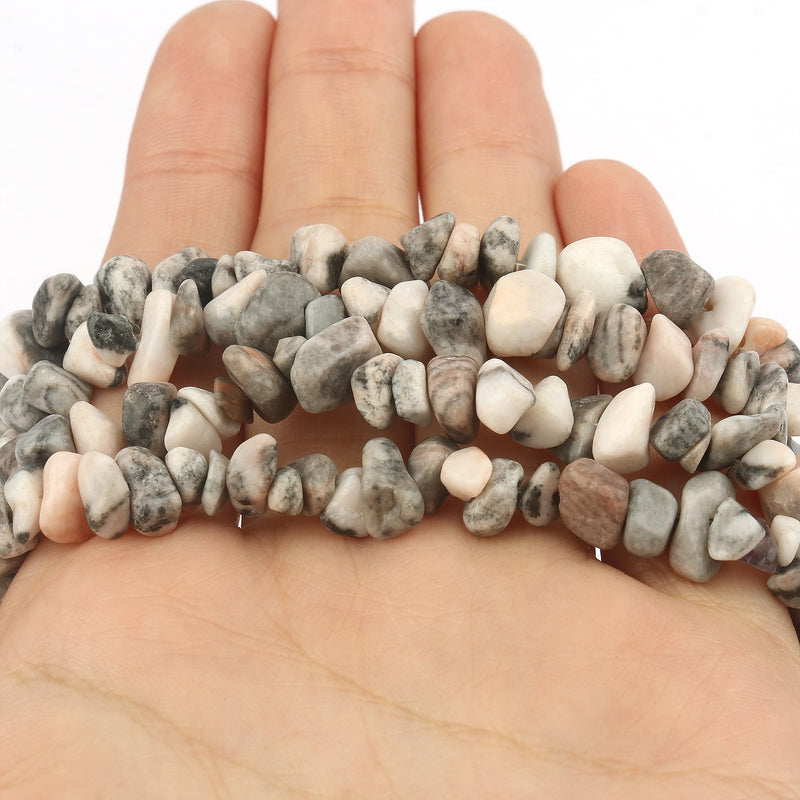 Natural Stone Irregular Freeform Chip Gravel Beads Turquolses Lapis Lazuli Agates Quartz Beads for Jewelry Making DIY Bracelet - KiwisLove