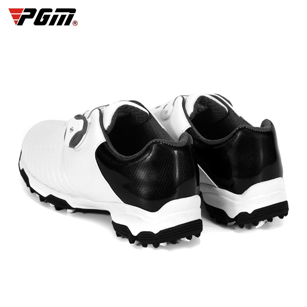 PGM kids Boys Golf Shoes Waterproof Anti-slip Light Weight Soft and Breathable Universal Outdoor Children&#39;s Sports Shoes XZ155 - KiwisLove