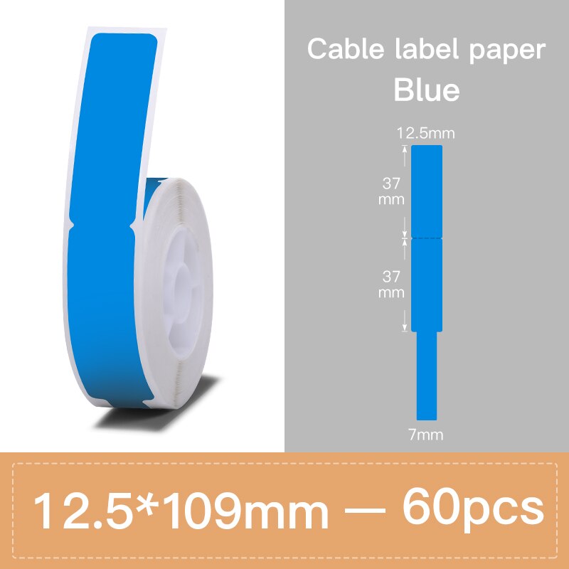 Niimbot B18 Thermal Transfer Printer PET Label Paper Keep 8-10 Years Colorful Carbon Ribbon For Thermal Portable Label Maker - KiwisLove