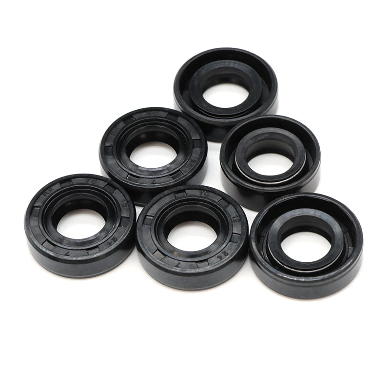 ID 18/19mm NBR Nitrile Rubber Shaft Oil Seal TC-18/19*28/30/32/35/40/42/45/47*5/6/7/8 Nitrile Double Lip Oil Seal - KiwisLove