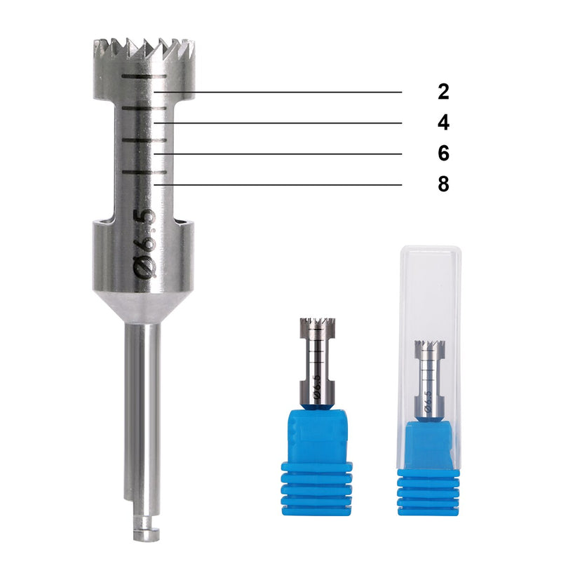 1 PC Dental Implant Bone Trephine Drill  Instrument ( Dia Is Outer-size ) - KiwisLove