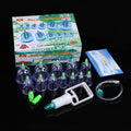Professional 12 24 32Pcs Medical Chinese Vacuum Body Cupping Massager Therapy Cans Vacuum Cupping Slimming Body Relax Banks Tank - KiwisLove
