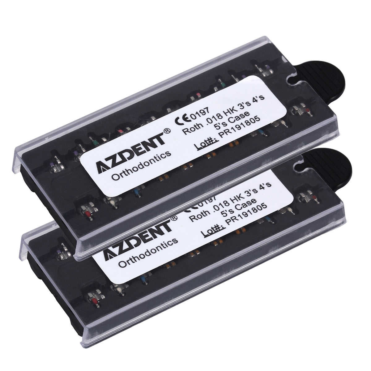 10Kits Dental Orthodontic Metal Bracket Braces Mini Roth / MBT 022/018 5X5 Hooks 345 20Pcs/Kit - KiwisLove